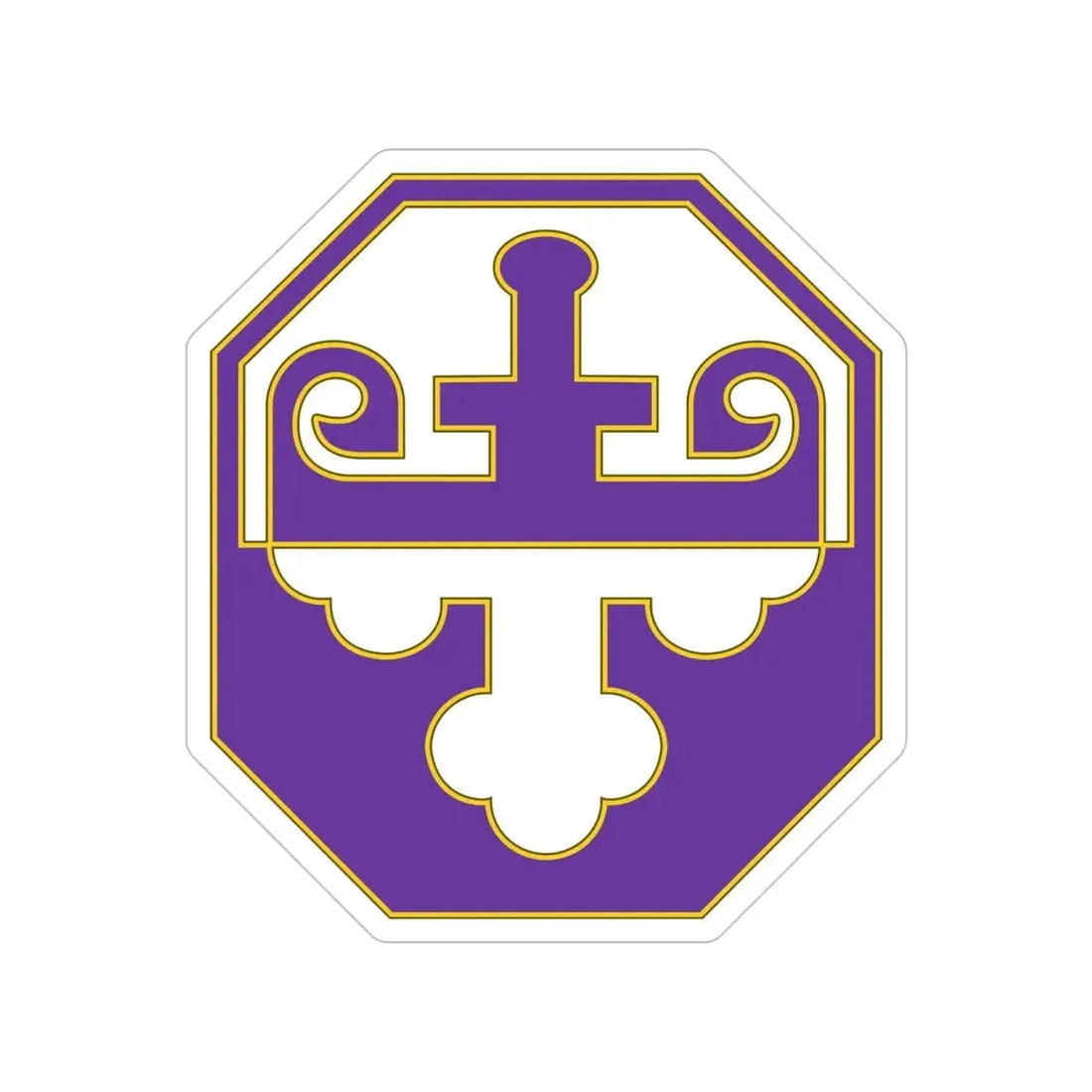 352 Civil Affairs Command 3 (U.S. Army) Transparent STICKER Die-Cut Vinyl Decal - The Sticker Space