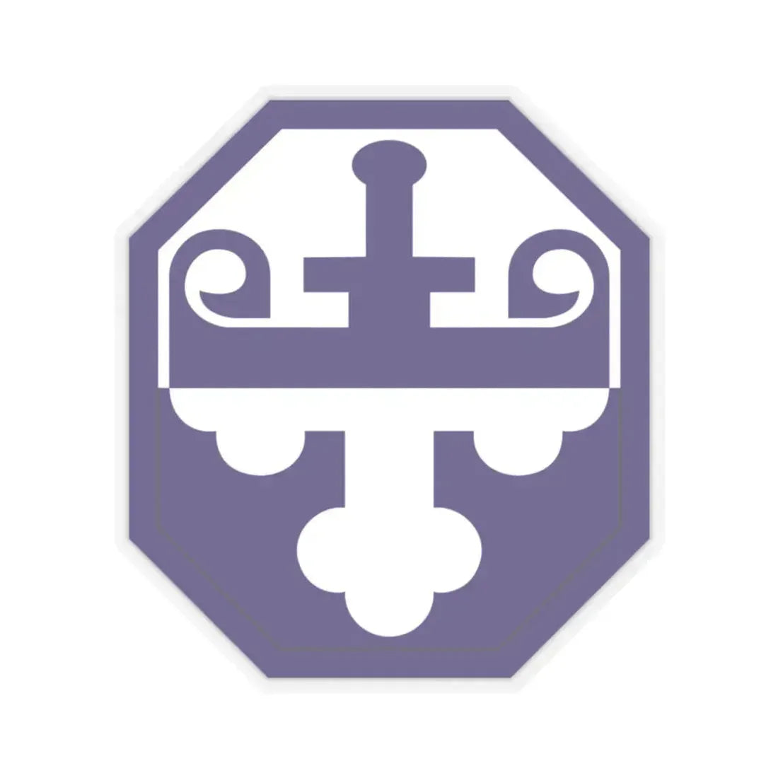 352 Civil Affairs Command (U.S. Army) STICKER Vinyl Kiss-Cut Decal 3 Inch Transparent - The Sticker Space