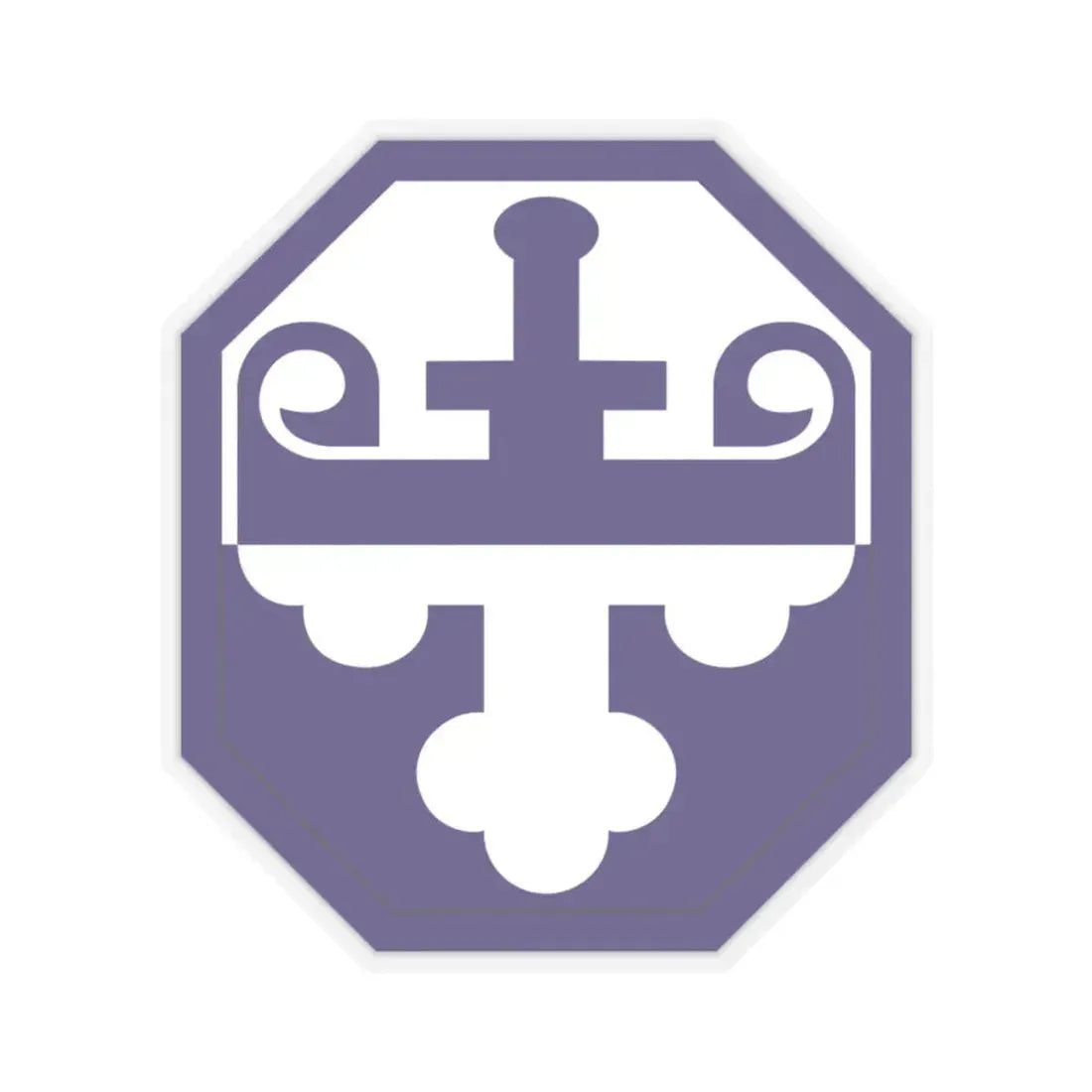 352 Civil Affairs Command (U.S. Army) STICKER Vinyl Kiss-Cut Decal 4 Inch Transparent - The Sticker Space