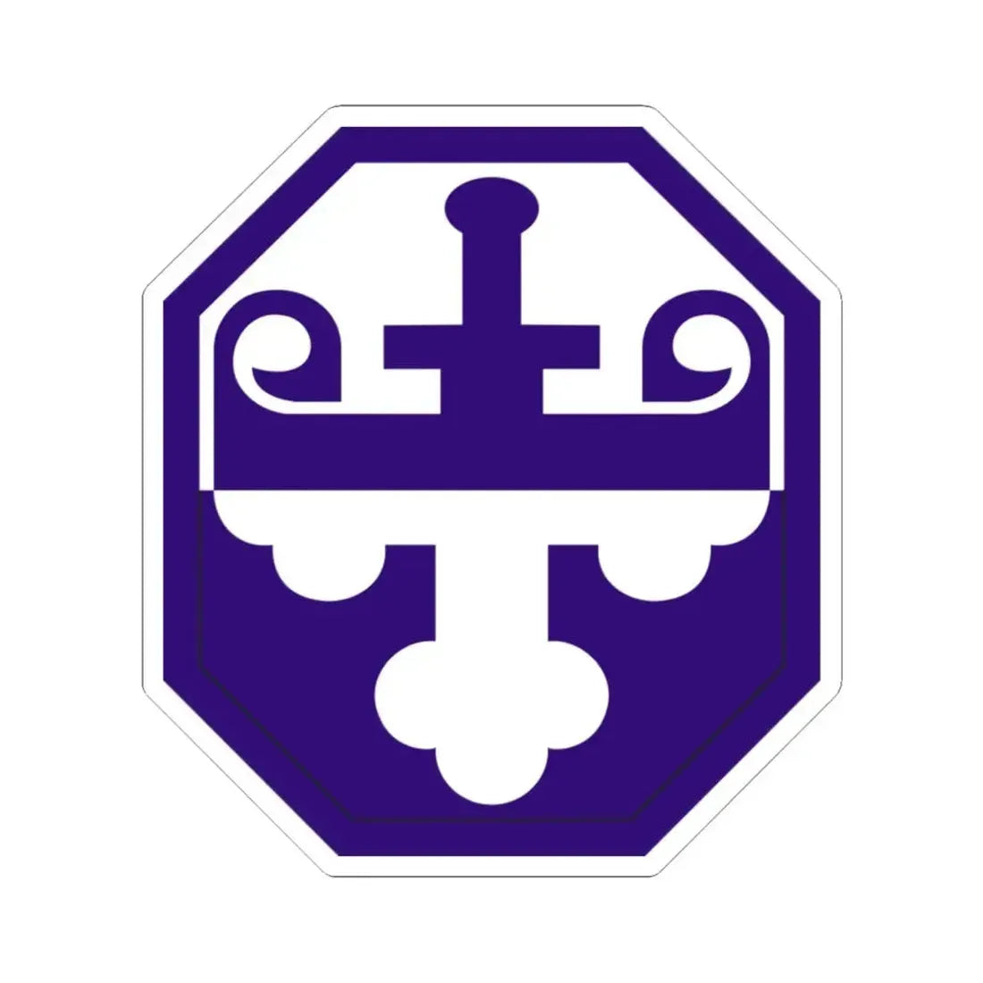 352 Civil Affairs Command (U.S. Army) STICKER Vinyl Kiss-Cut Decal 4 Inch White - The Sticker Space