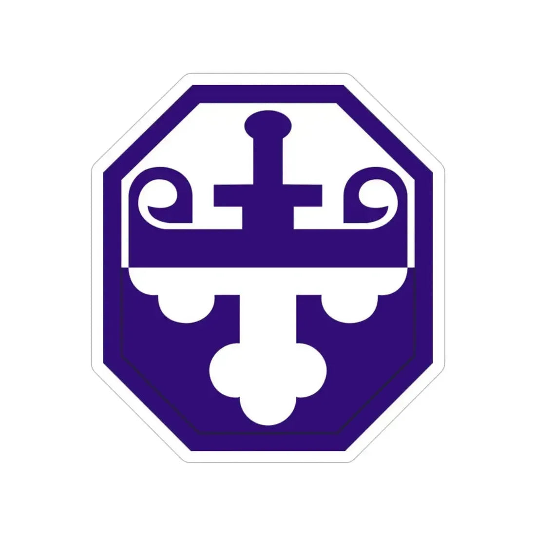 352 Civil Affairs Command (U.S. Army) Transparent STICKER Die-Cut Vinyl Decal 4 Inch - The Sticker Space