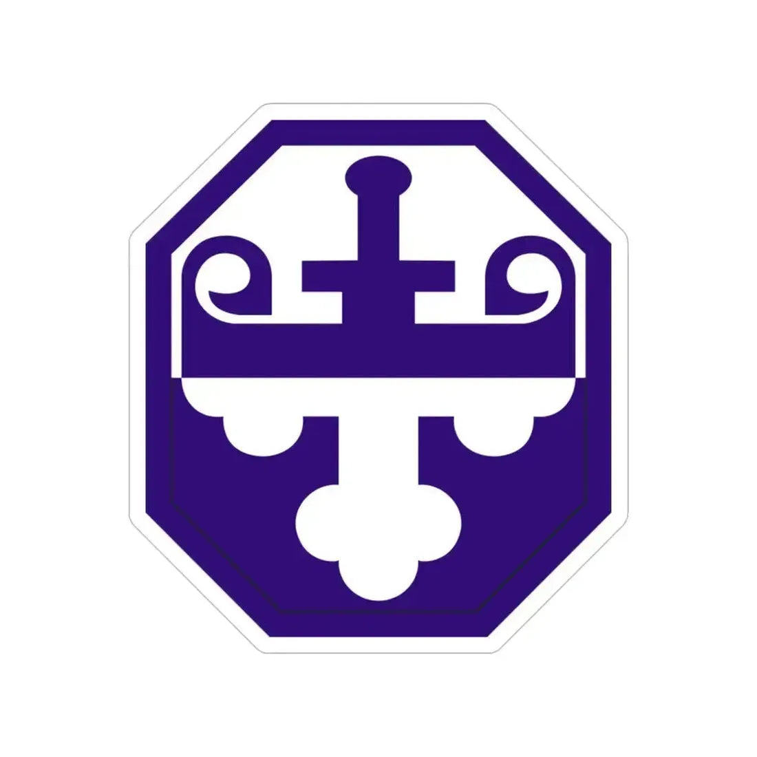 352 Civil Affairs Command (U.S. Army) Transparent STICKER Die-Cut Vinyl Decal 5 Inch - The Sticker Space