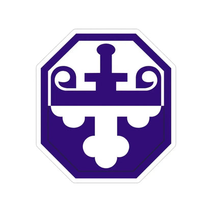 352 Civil Affairs Command (U.S. Army) Transparent STICKER Die-Cut Vinyl Decal 5 Inch - The Sticker Space