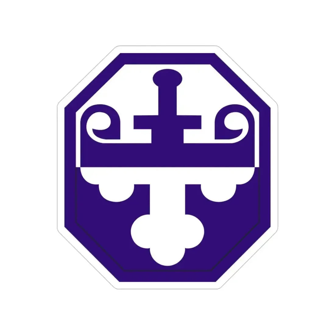 352 Civil Affairs Command (U.S. Army) Transparent STICKER Die-Cut Vinyl Decal 5 Inch - The Sticker Space