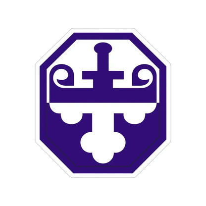 352 Civil Affairs Command (U.S. Army) Transparent STICKER Die-Cut Vinyl Decal 5 Inch - The Sticker Space