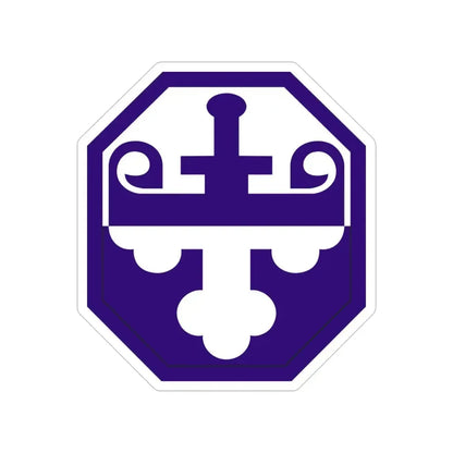 352 Civil Affairs Command (U.S. Army) Transparent STICKER Die-Cut Vinyl Decal 6 Inch - The Sticker Space