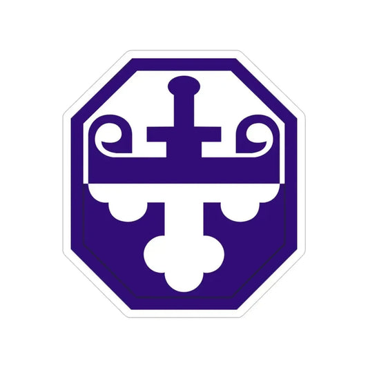 352 Civil Affairs Command (U.S. Army) Transparent STICKER Die-Cut Vinyl Decal 6 Inch - The Sticker Space