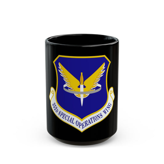 352 Special Operations Wing AFSOC (U.S. Air Force) Black Coffee Mug-15oz-The Sticker Space