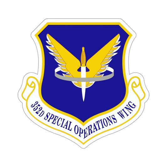 352 Special Operations Wing AFSOC (U.S. Air Force) STICKER Vinyl Die-Cut Decal-6 Inch-The Sticker Space