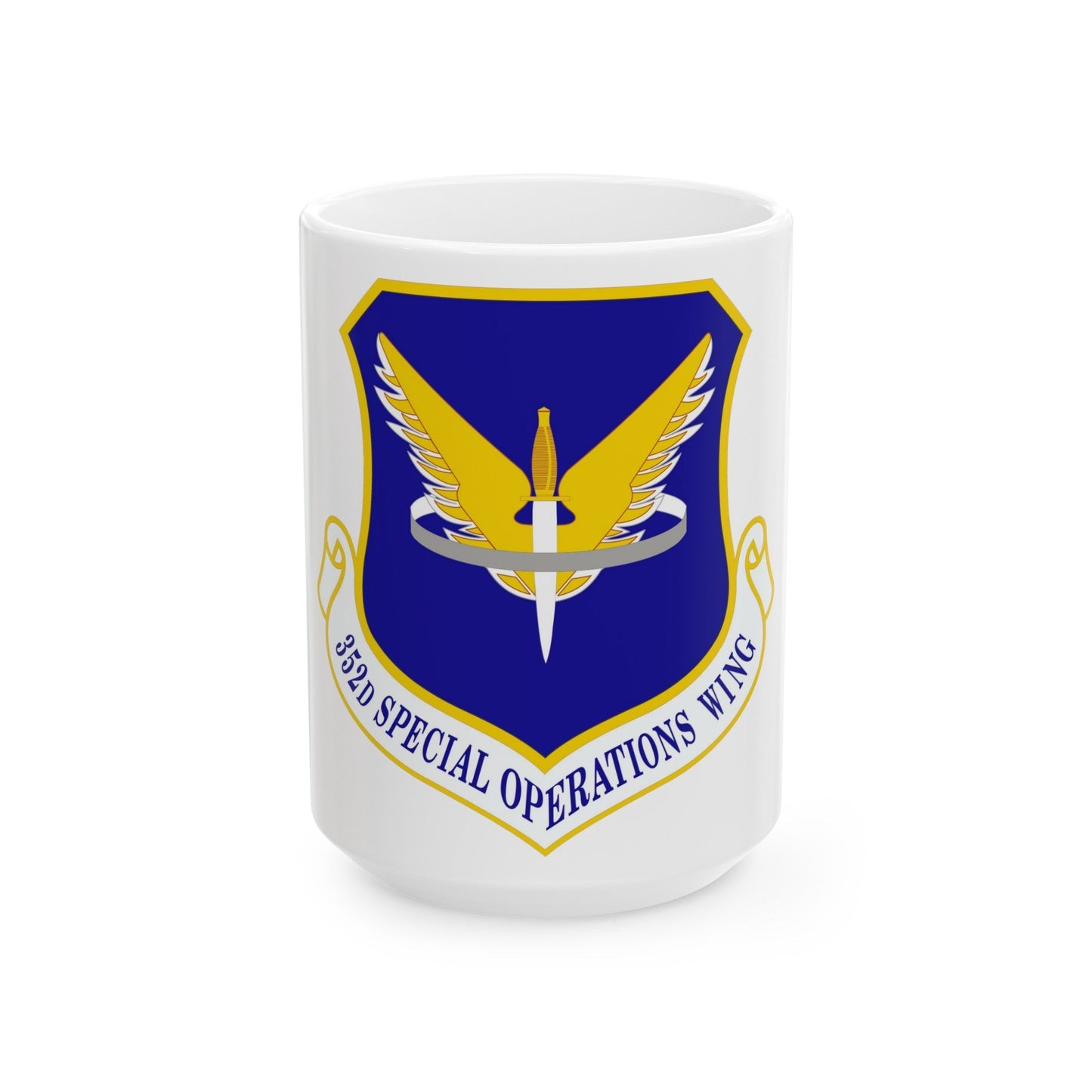 352 Special Operations Wing AFSOC (U.S. Air Force) White Coffee Mug-15oz-The Sticker Space