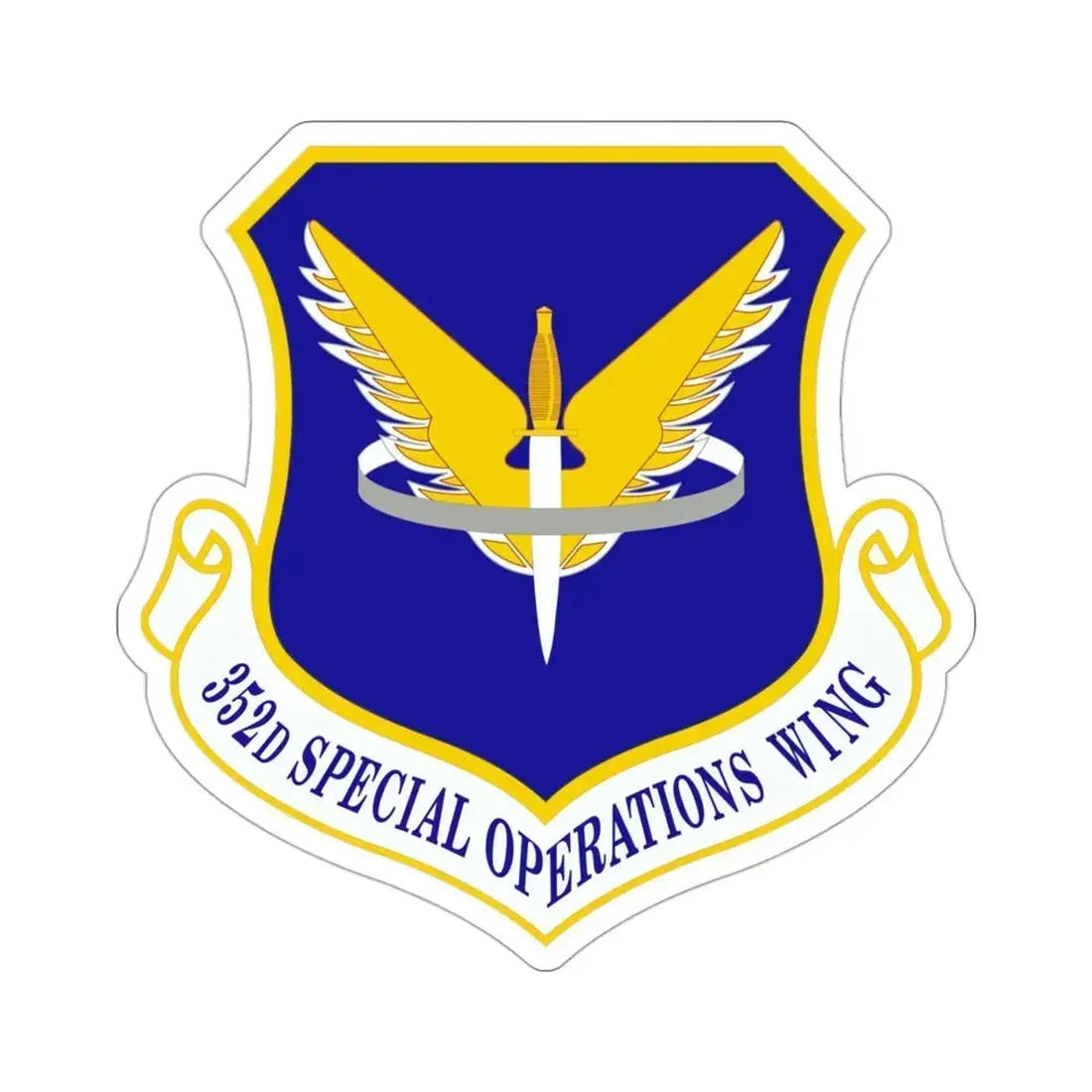352 Special Operations Wing AFSOC (U.S. Air Force) STICKER Vinyl Die-Cut Decal 3 Inch - The Sticker Space