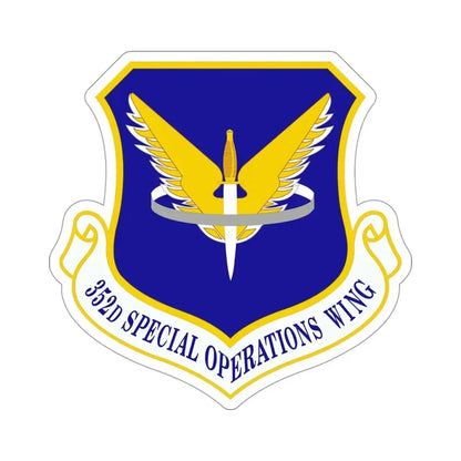 352 Special Operations Wing AFSOC (U.S. Air Force) STICKER Vinyl Die-Cut Decal 4 Inch - The Sticker Space