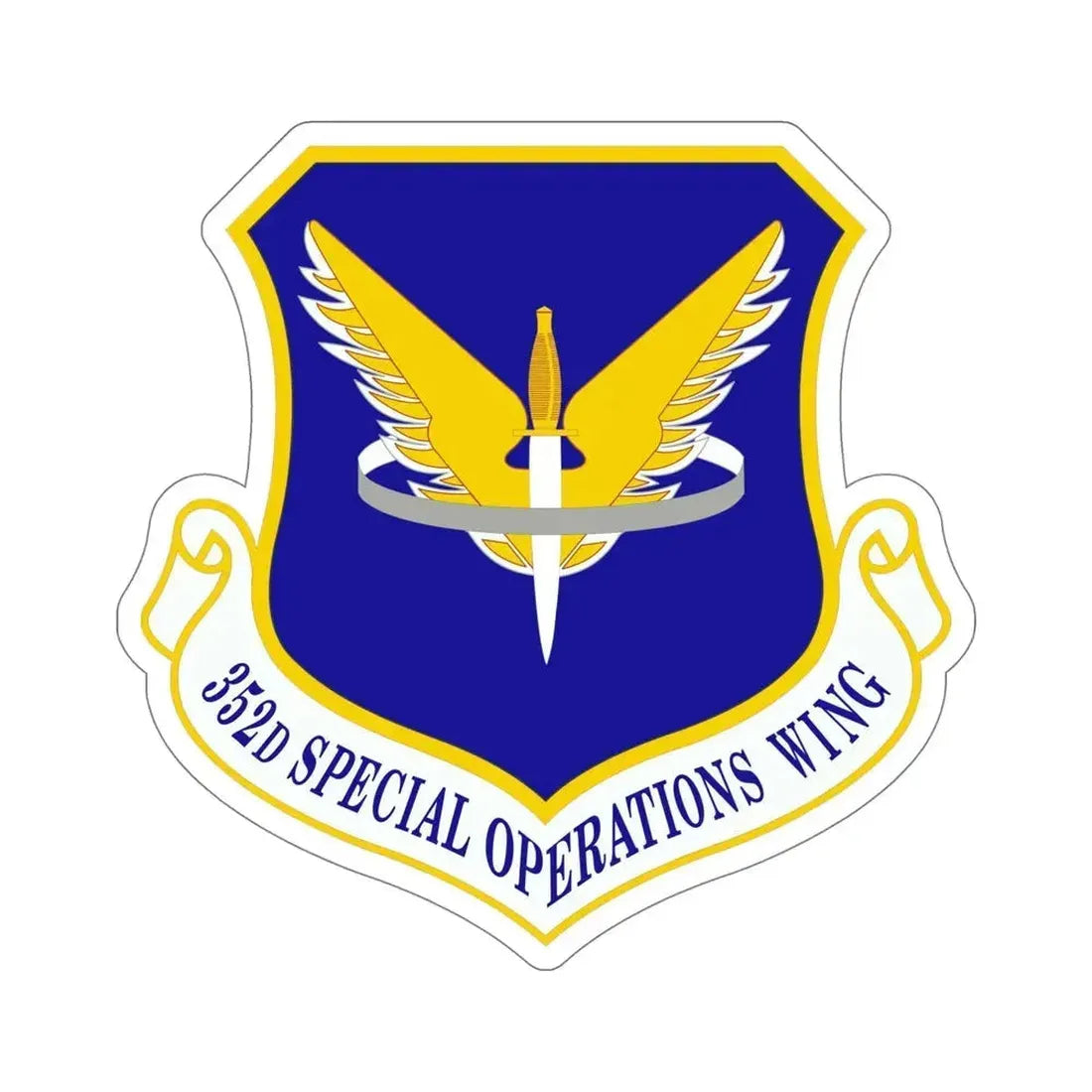 352 Special Operations Wing AFSOC (U.S. Air Force) STICKER Vinyl Die-Cut Decal 6 Inch - The Sticker Space