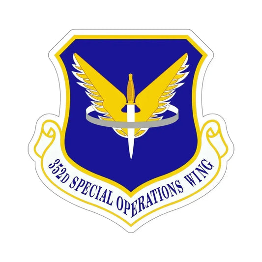 352 Special Operations Wing AFSOC (U.S. Air Force) STICKER Vinyl Die-Cut Decal 6 Inch - The Sticker Space