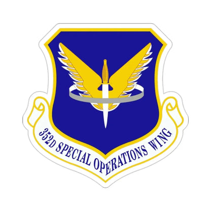 352 Special Operations Wing AFSOC (U.S. Air Force) STICKER Vinyl Die-Cut Decal - The Sticker Space