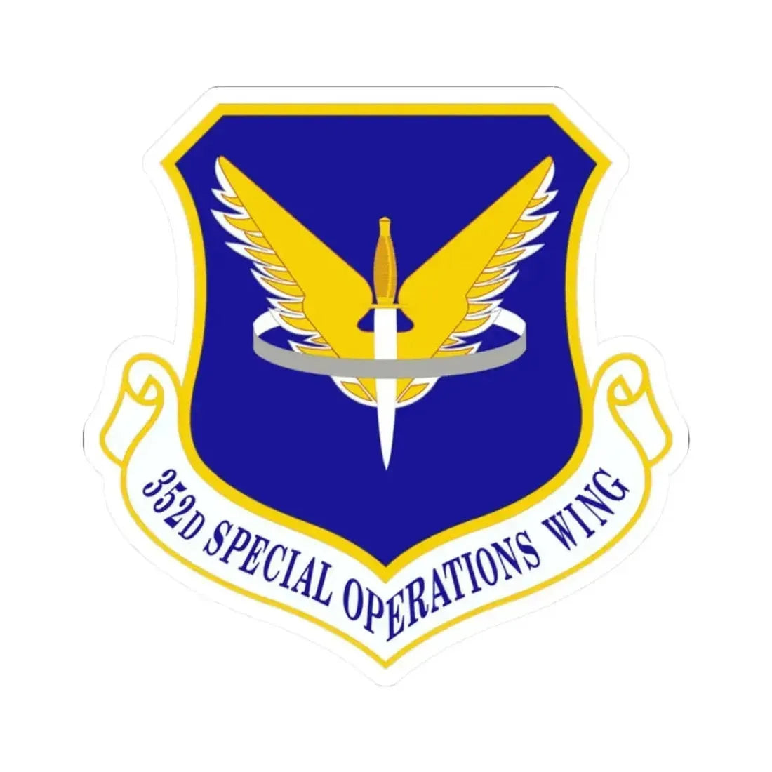 352 Special Operations Wing AFSOC (U.S. Air Force) STICKER Vinyl Kiss-Cut Decal - The Sticker Space