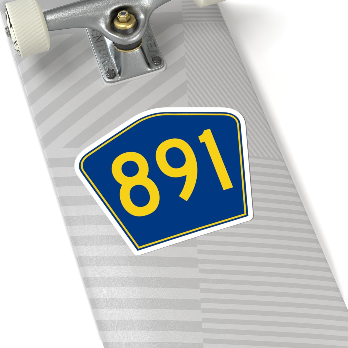 PR secondary 891 (Puerto Rico) (Road Sign) STICKER Vinyl Kiss-Cut Decal