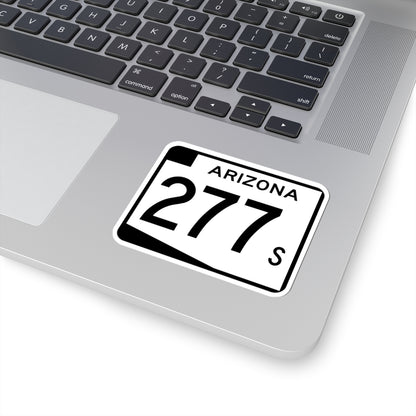 Arizona 277S (Arizona) (Road Sign) STICKER Vinyl Kiss-Cut Decal
