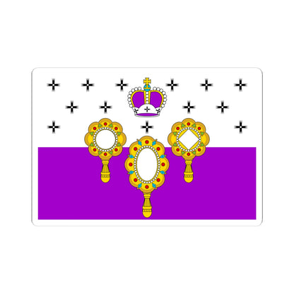 Flag of Gabovskoe Moscow oblast (Russia) STICKER Vinyl Kiss-Cut Decal