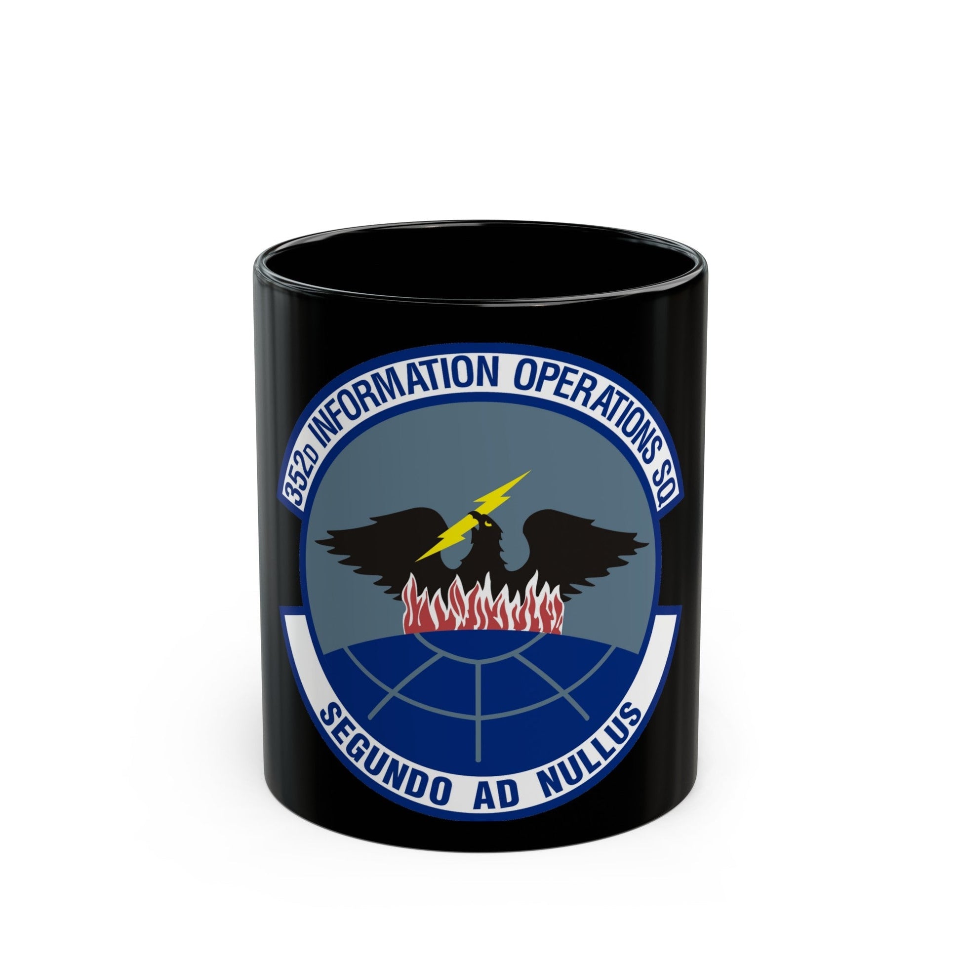 352d Information Operations Squadron (U.S. Air Force) Black Coffee Mug-11oz-The Sticker Space