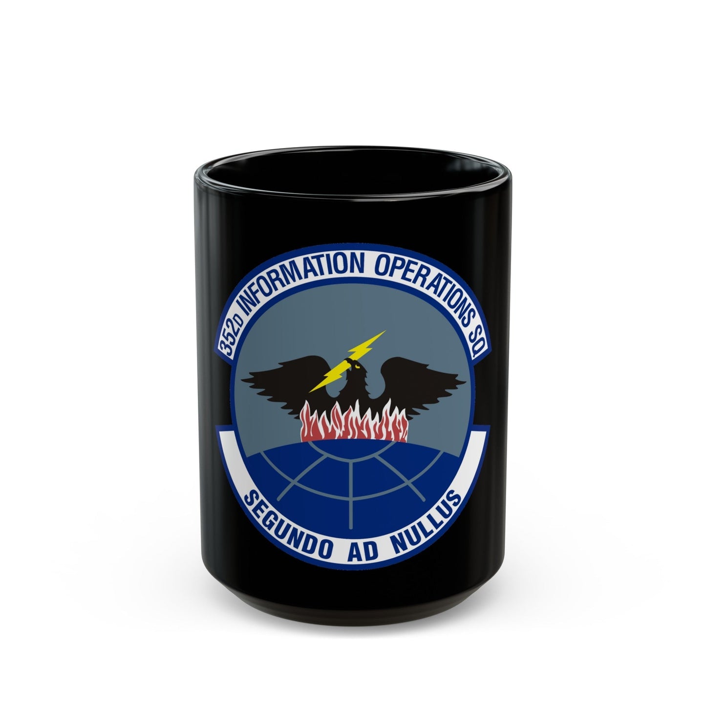 352d Information Operations Squadron (U.S. Air Force) Black Coffee Mug-15oz-The Sticker Space