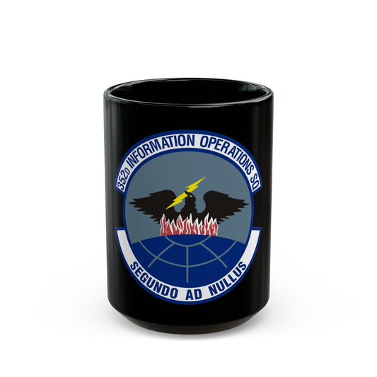 352d Information Operations Squadron (U.S. Air Force) Black Coffee Mug-15oz-The Sticker Space