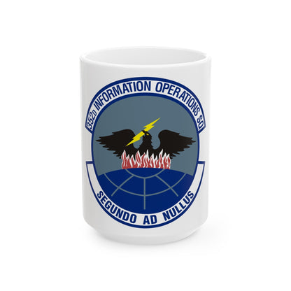 352d Information Operations Squadron (U.S. Air Force) White Coffee Mug-15oz-The Sticker Space