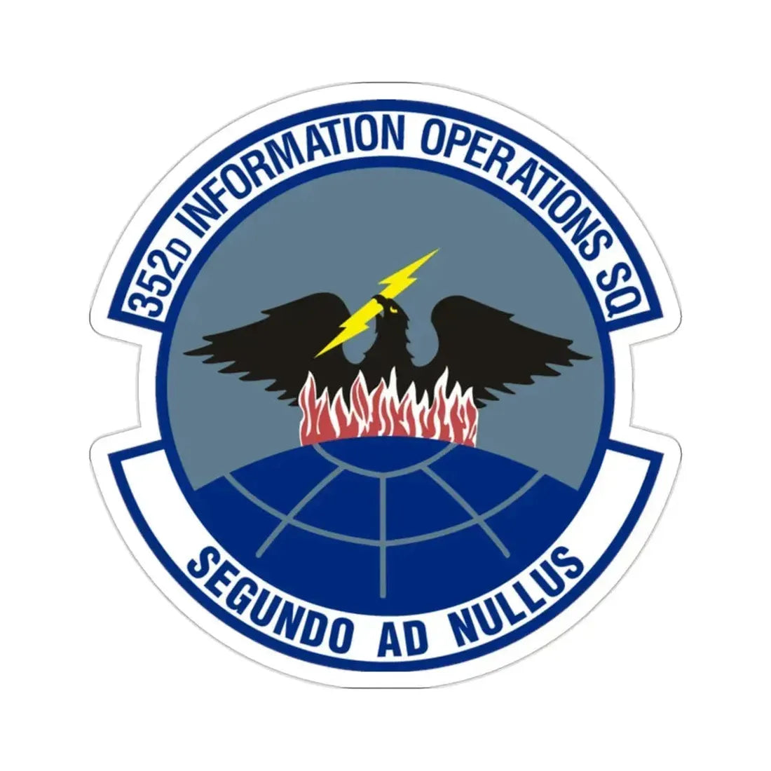 352d Information Operations Squadron (U.S. Air Force) STICKER Vinyl Die-Cut Decal 2 Inch - The Sticker Space