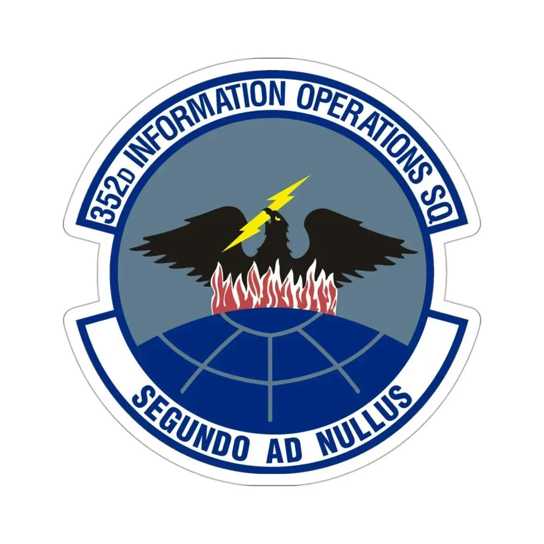 352d Information Operations Squadron (U.S. Air Force) STICKER Vinyl Die-Cut Decal - The Sticker Space