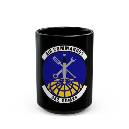 352d Special Operations Maintenance Squadron (U.S. Air Force) Black Coffee Mug-15oz-The Sticker Space