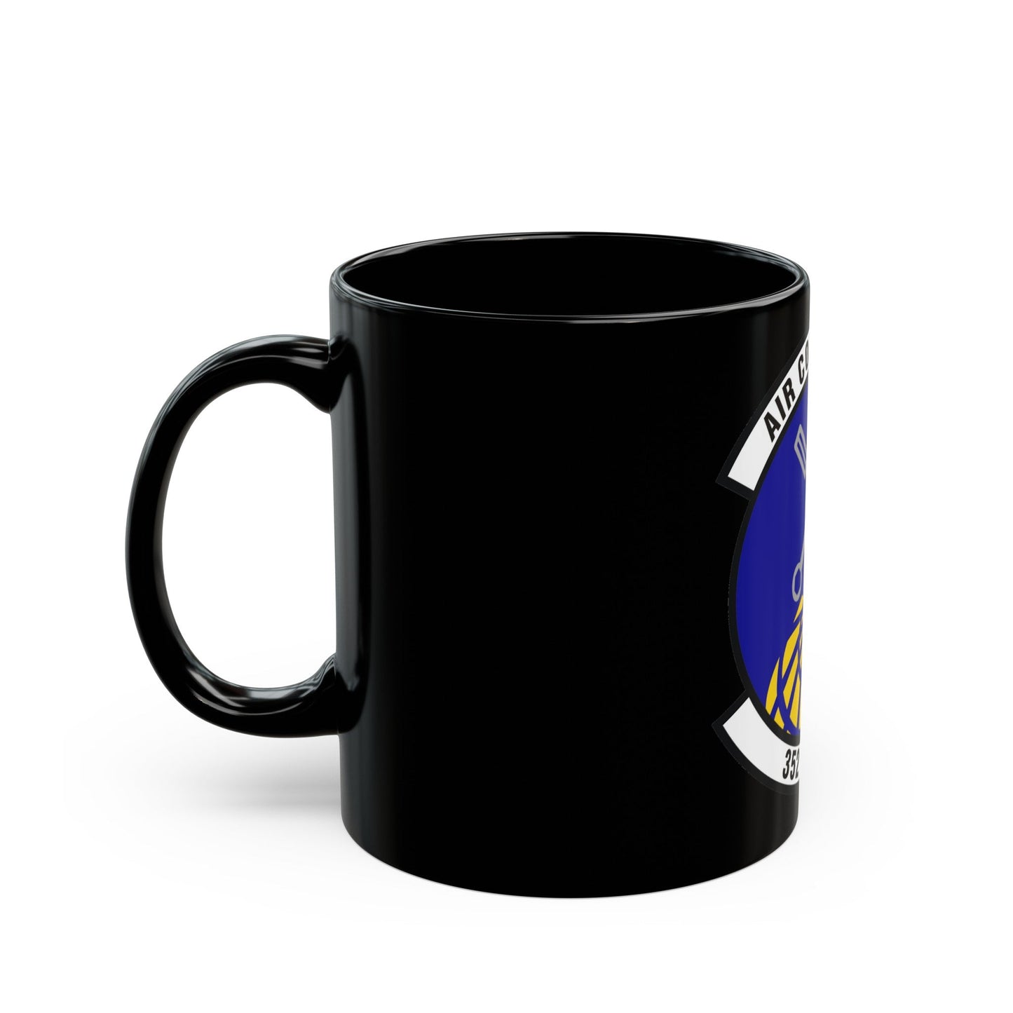 352d Special Operations Maintenance Squadron (U.S. Air Force) Black Coffee Mug-The Sticker Space