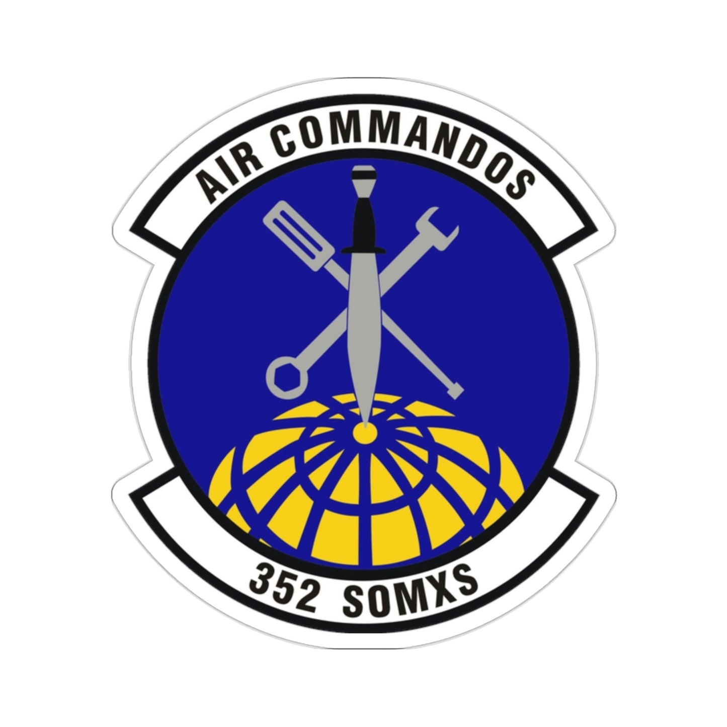 352d Special Operations Maintenance Squadron (U.S. Air Force) STICKER Vinyl Die-Cut Decal-2 Inch-The Sticker Space