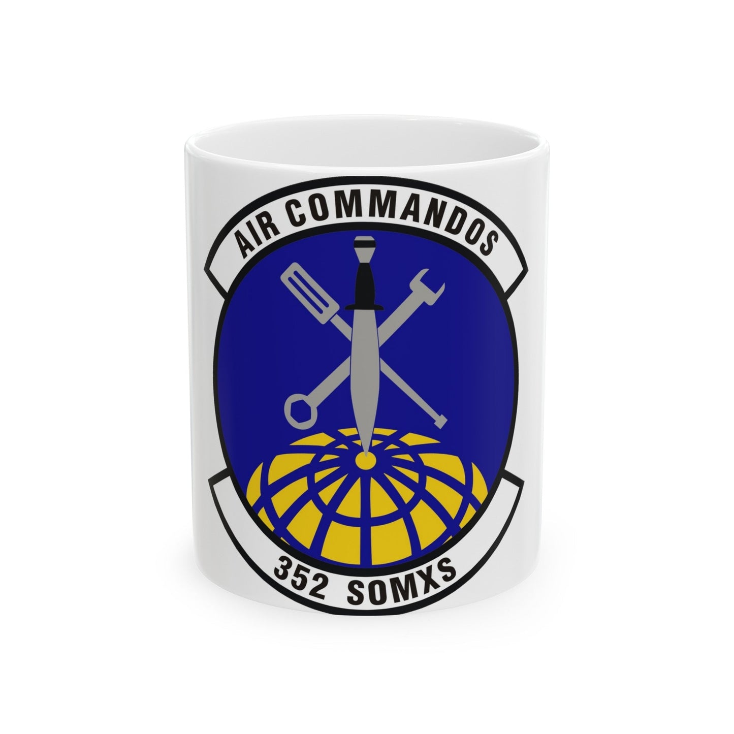 352d Special Operations Maintenance Squadron (U.S. Air Force) White Coffee Mug-11oz-The Sticker Space