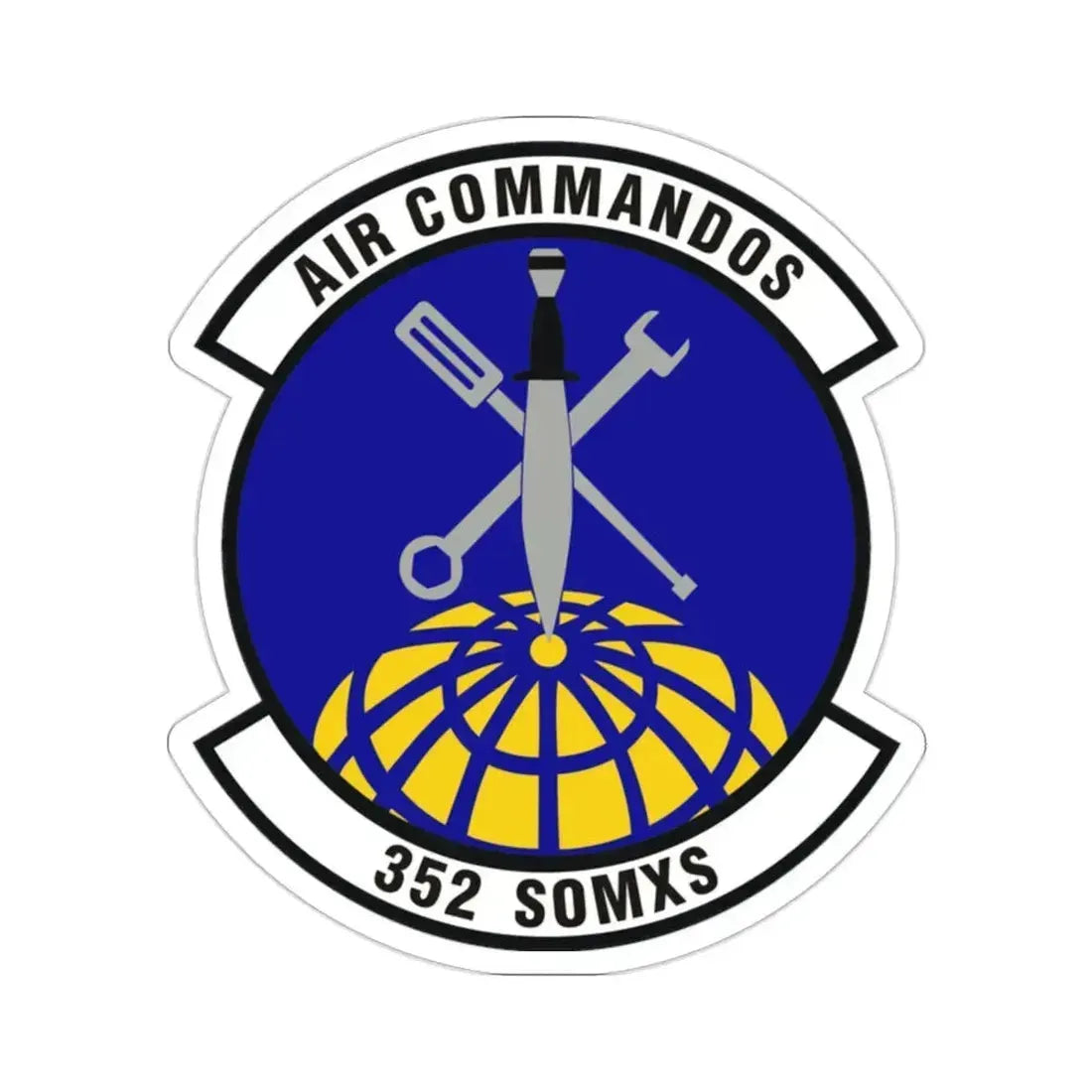 352d Special Operations Maintenance Squadron (U.S. Air Force) STICKER Vinyl Die-Cut Decal 2 Inch - The Sticker Space