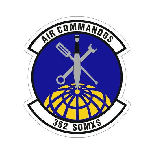 352d Special Operations Maintenance Squadron (U.S. Air Force) STICKER Vinyl Die-Cut Decal 6 Inch - The Sticker Space