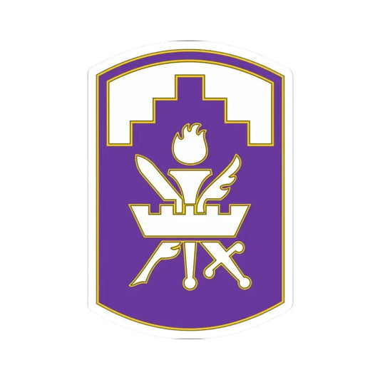 353 Civil Affairs Command 3 (U.S. Army) STICKER Vinyl Kiss-Cut Decal 2 Inch White - The Sticker Space