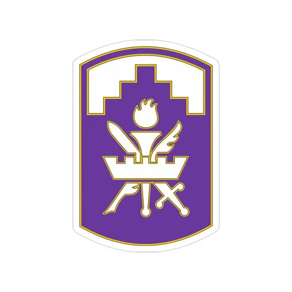 353 Civil Affairs Command 3 (U.S. Army) Transparent STICKER Die-Cut Vinyl Decal 3 Inch - The Sticker Space