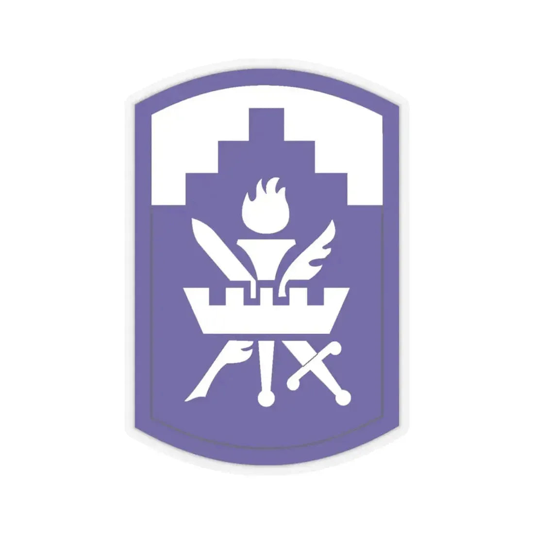 353 Civil Affairs Command (U.S. Army) STICKER Vinyl Kiss-Cut Decal 3 Inch Transparent - The Sticker Space