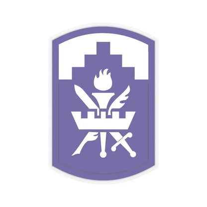 353 Civil Affairs Command (U.S. Army) STICKER Vinyl Kiss-Cut Decal 3 Inch Transparent - The Sticker Space