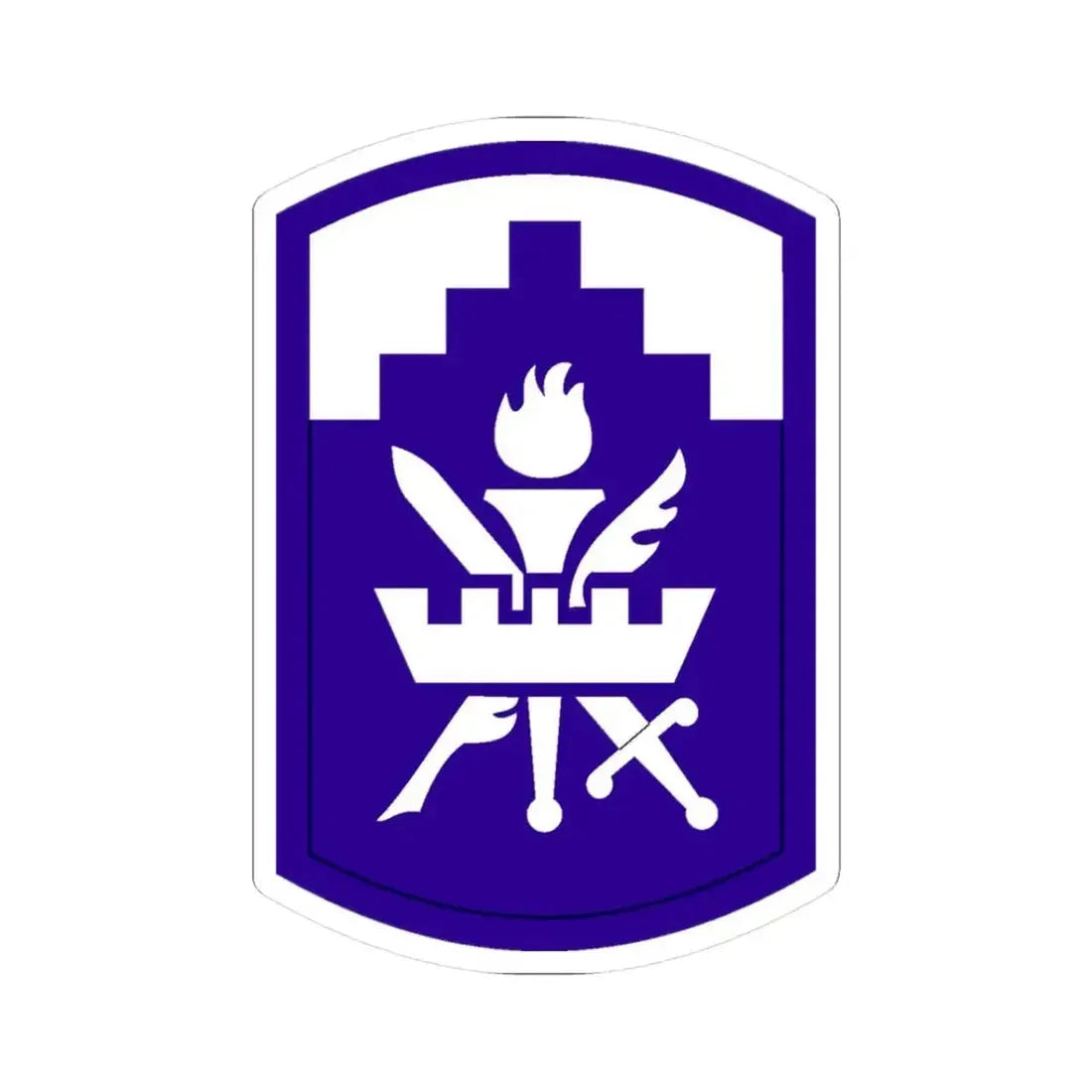 353 Civil Affairs Command (U.S. Army) STICKER Vinyl Kiss-Cut Decal 3 Inch White - The Sticker Space