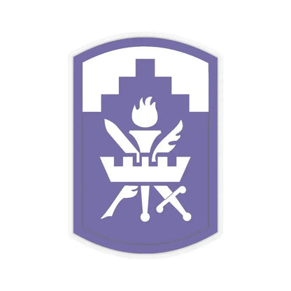 353 Civil Affairs Command (U.S. Army) STICKER Vinyl Kiss-Cut Decal 4 Inch Transparent - The Sticker Space