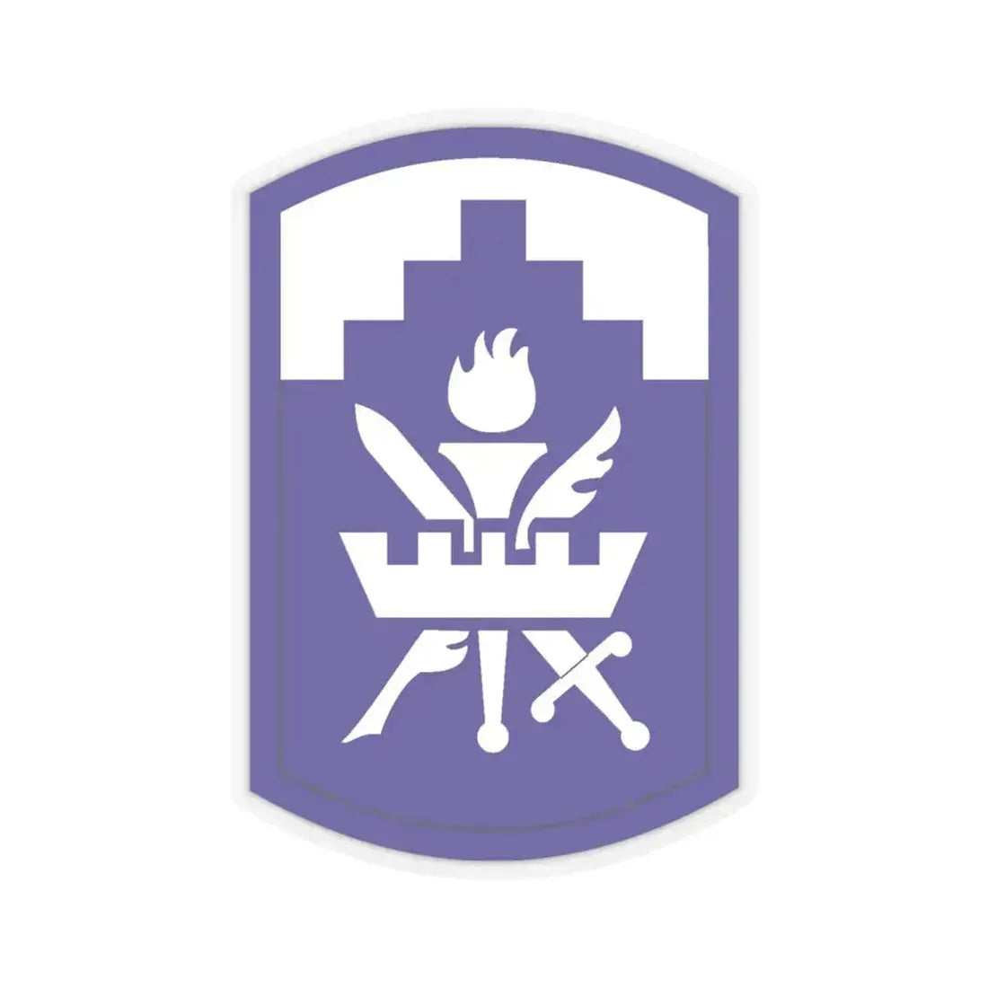 353 Civil Affairs Command (U.S. Army) STICKER Vinyl Kiss-Cut Decal 6 Inch Transparent - The Sticker Space