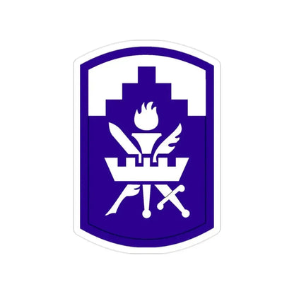 353 Civil Affairs Command (U.S. Army) Transparent STICKER Die-Cut Vinyl Decal 2 Inch - The Sticker Space