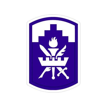 353 Civil Affairs Command (U.S. Army) Transparent STICKER Die-Cut Vinyl Decal 3 Inch - The Sticker Space