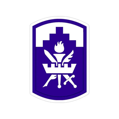 353 Civil Affairs Command (U.S. Army) Transparent STICKER Die-Cut Vinyl Decal 5 Inch - The Sticker Space