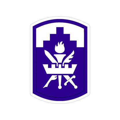 353 Civil Affairs Command (U.S. Army) Transparent STICKER Die-Cut Vinyl Decal 6 Inch - The Sticker Space