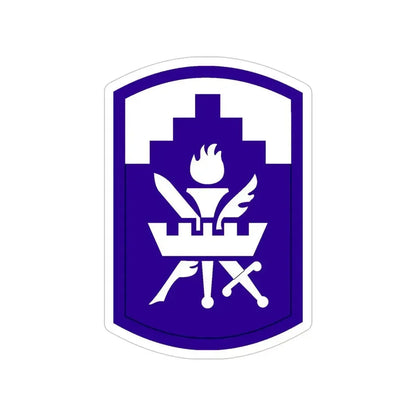 353 Civil Affairs Command (U.S. Army) Transparent STICKER Die-Cut Vinyl Decal 6 Inch - The Sticker Space