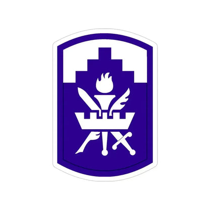 353 Civil Affairs Command (U.S. Army) Transparent STICKER Die-Cut Vinyl Decal 6 Inch - The Sticker Space