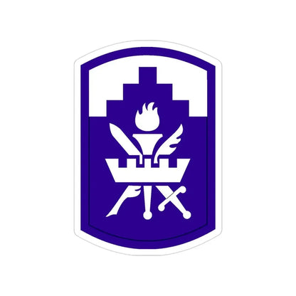 353 Civil Affairs Command (U.S. Army) Transparent STICKER Die-Cut Vinyl Decal - The Sticker Space