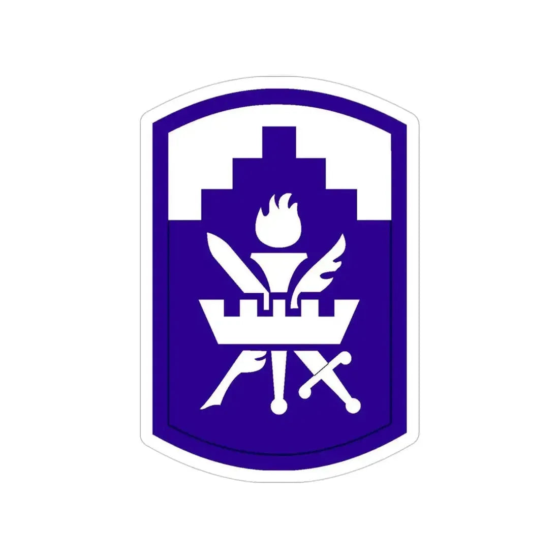 353 Civil Affairs Command (U.S. Army) Transparent STICKER Die-Cut Vinyl Decal - The Sticker Space